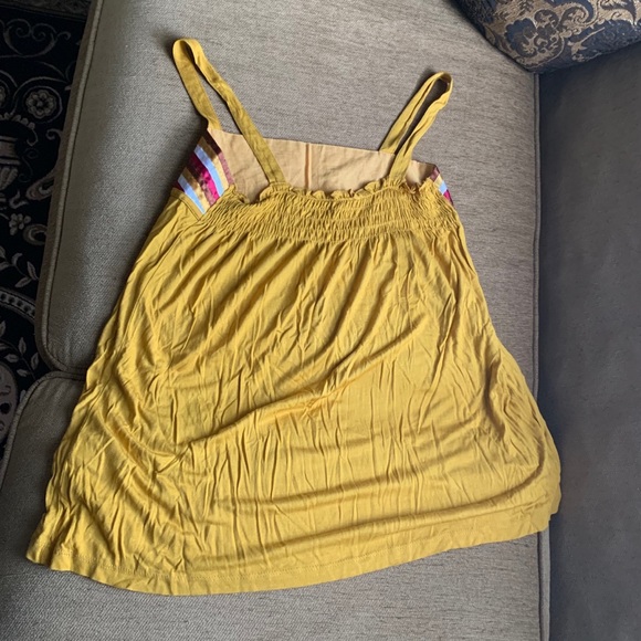 H&M Mustard yellow / golden tank top - Picture 2 of 2